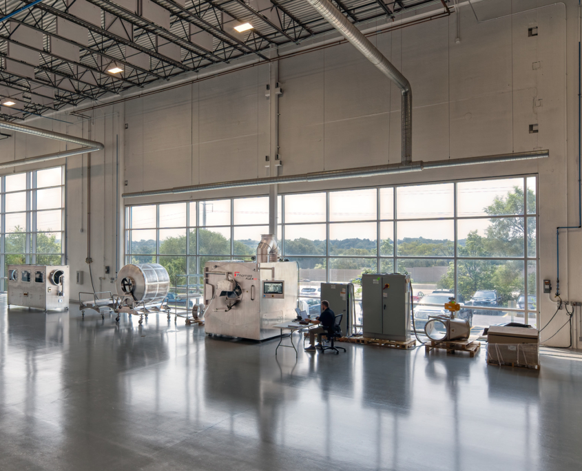 View of Thomas FAT Showroom